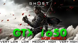 Ghost of Tsushima (PC) - GTX 1650 Benchmark | Acer Nitro 5 Gaming Test | Ryzen 5 3550H