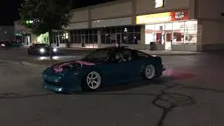 Sr20 240sx clutch burnout!