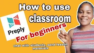 How to use preply classroom to teach and send lesson materials.