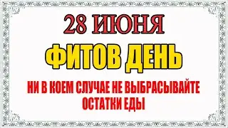 28 ИЮНЯ народный праздник ФИТОВ ДЕНЬ. Что нельзя делать. Народные традиции и приметы и суеверия