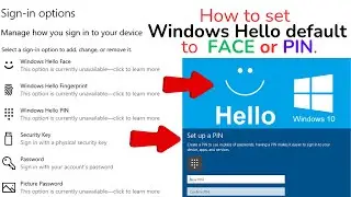 Quick Guide to Set Up Windows Hello for Facial Recognition or PIN Login