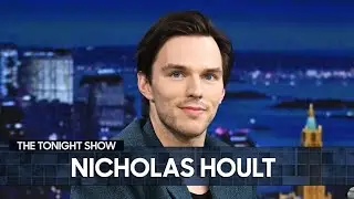 Nicholas Hoult and Jimmy Eat Real Crickets to Celebrate Renfield | The Tonight Show