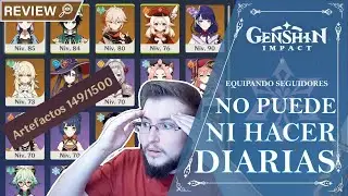 AR 55 CON SERIOS PROBLEMAS!! SIN PERSONAJES BUILDEADOS CASI LE MANDO AL REROLL | Genshin Impact