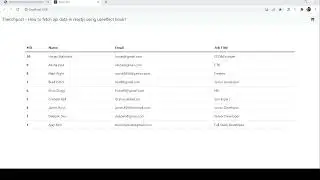 How to fetch api data in reactjs using useState useEffect hook?