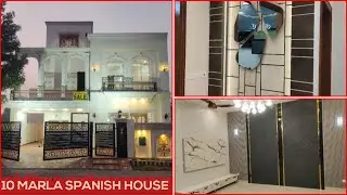 Elegant and Economical Finishing | Luxury Interior Design of Spanish 10 Marla 35X65 House in Lahore