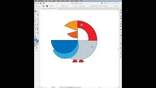 Shaper Tool in Adobe Illustrator  / How to Draw a Cute Toucan Bird #shorts