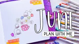 June 2022 Bullet Journal Setup: Plan With Me