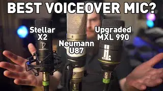 Mic Comparison: Neumann U87, Stellar X2, and MXL 990 $150-5000