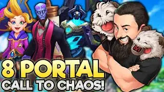 8 Portal - Classic Portal Game with a Call to Chaos Spice!! | TFT Magic & Mayhem | Teamfight Tactics