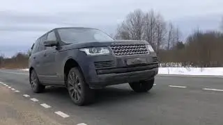 Range Rover 5.0 V8 Sound and acceleration