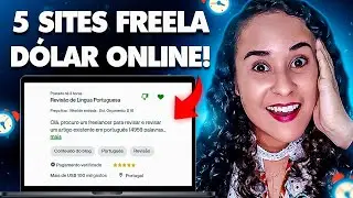 Ganhe em dólar POR HORA com trabalhos para iniciante em sites freelancer