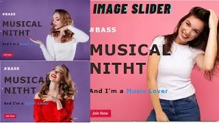 Image Slider - How To Make A  Slideshow Design - Using HTML AND CSS ,  Javascript  // 2021