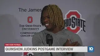 Quinshon Judkins postgame interview | Ohio State vs. Marshall