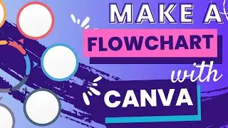 Let's Make A Flow Chart In Canva In 10 Minutes - Canva Tutorial For Beginners