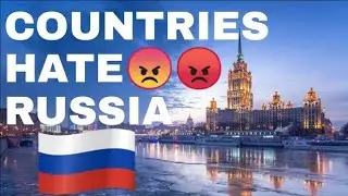 Top 10 Countries That  Hate Russia🇷🇺  | include Georgia & USA