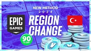 How To Change Epic Games Region To Turkey For Cheap Games & Vbucks | Working Method