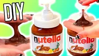 DIY NUTELLA SOAP!! Wash Your Hands With Nutella?! EASY