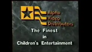 Alpha Video Distributors Logo Early 1990's b