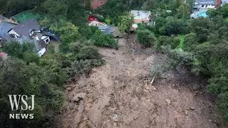 Los Angeles Hit by Hundreds of Mudslides During Historic Storm | WSJ News