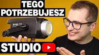 Domowe YouTube Studio - Zostań YouTuberem | Lampa Nanlite Fs-150