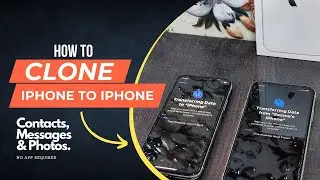 iPhone to iPhone Data Transfer - Restore Contacts, Messages, Apps and Photos | Official Method