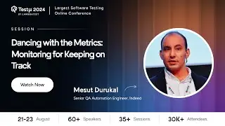 Dancing With the Metrics: Monitoring for Keeping on Track | Mesut Durukal | Testμ 2024 | LambdaTest