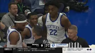 Brown vs Kentucky | Men Basketball Dec 31,2024