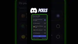 How to create POLLS in Discord ⚒️ 