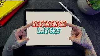 How To Use Reference Layers In Procreate | procreate Tutorial