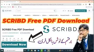 Scribd Free PDF Download | How to Download Notes from Scribd for free | Zeeinfotech | Urdu/Hindi