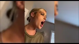 Blonde Girl Burp Compilation