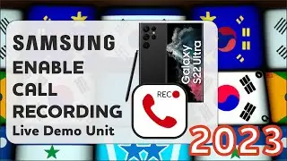 2023 Free method: How to enable call recording on any Samsung phone (with subtitles)