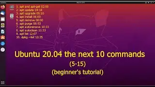 Ubuntu the next 10 commands (beginner's tutorial)