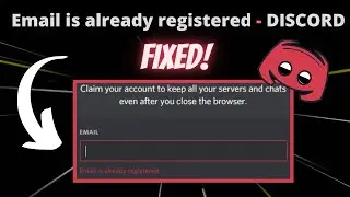 Discord Email is Already Registered - (Error FIXED) - 2021