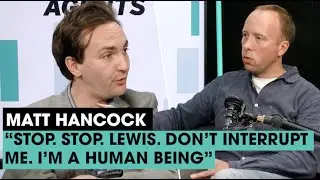 "Stop. Stop. Stop. Lewis. Don't interrupt me" - Matt Hancock and Lewis Goodall in heated discussion