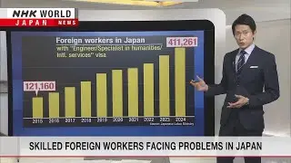 Skilled foreign workers facing problems in JapanーNHK WORLD-JAPAN NEWS