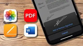 How To Sign Word / PDF / Photos / Documents On iPhone On iOS 14