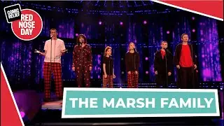 The Marsh Family's Hilarious Performance  | Comic Relief: Red Nose Day 2021