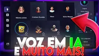 O MELHOR MODIFICADOR DE VOZ COM VÁRIAS VOZES FEMININAS E DE FAMOSOS - MUITO REAIS!!🎙️🚀