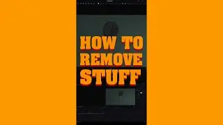 How To Remove stuff with DaVinci Resolve and FUSION 