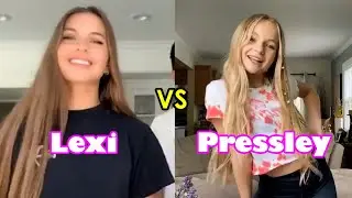Lexi Rivera vs Pressley Hosbach ✨🌠 Tik Tok Dance Compilation