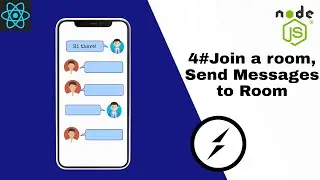 4#Real-time chat app || how to join room || send-receive message to room