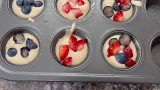 Mini Pancake Muffin Bites!