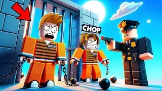ROBLOX CHOP AND FROSTY ESCAPE THE SECRET PRISON