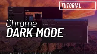 Google Chrome: Enable or disable dark mode using Windows 10 Settings