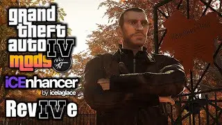 BEST GTA 4 Graphics Mod and ENB | iCEnhancer 4 & RevIVe (2024)