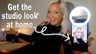 Meifigno Selfie Ring Light Review And Demo 2020 // Get the Studio photo effect // Clip on ring light