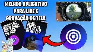 O Melhor Aplicativo GRÁTIS Para Live e Gravação de Tela | Fácil de Usar!