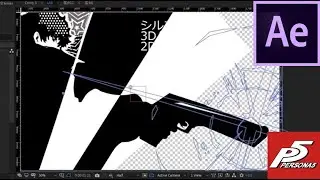 Aftereffects PERSONA5 UI　の真似