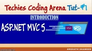 ASP.NET MVC 5 Tutorial 1 - Introduction
